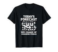 Today's Forecast 100% Chance Crossword T-Shirt