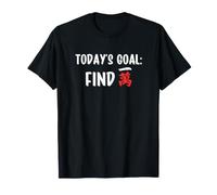Today's Goal: Find Crack Mahjong Funny T-Shirt