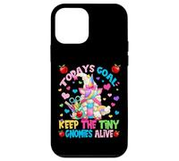 Todays Goal Keep The Tiny Gnomies Alive for Unicorn Teacher Coque pour iPhone 12 Mini
