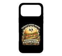Today's Good Moods is Sponsored by Sandwiches Funny Citation Coque pour iPhone 17 Pro Max