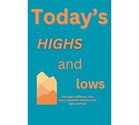 Today's HIGHS and lows: Everyday is different, slow down, remember and share the highs and lows. Great for talking to kids, preteens and teens