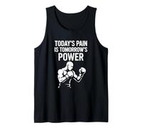 Today's Pain Tomorrow's Power Boxing Motivation Débardeur