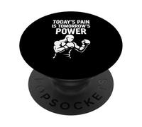 Today's Pain Tomorrow's Power Boxing Motivation PopSockets PopGrip Adhésif