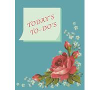 TODAY'S TO-DO'S: Keep Track Daily Of Important Task To Accomplish | Large Print | 100 Planners With Notes | 8.5x11 Inch | Great For Helping Stay On ... And Setting Reminders So Nothing Gets Missed.