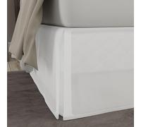 TodaysHome D'Aujourd 'Hui en Microfibre de Home Basic sur Mesure Oreiller avec Bride 5,1 cm 2, Blanc, Queen Size