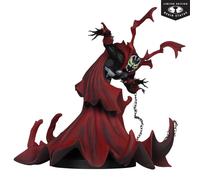 Todd McFarlane SPAWN Statue Résine Noir Blanc & Rouge Par L'Art De Greg Capullo