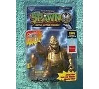 Todd Mcfarlanes Spawn Ultra Action Figure Gold Special Edition Clown W/Comic!
