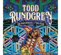 Todd Rundgren – The Individualist, a True Star Live – Vinyle LP rose/bleu éclaboussé