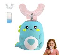 Toddla U-Shaped 360º Ultrasonic Toothbrush, Children'S Electric Toothbrush, Ipx7 Waterproof, Full Mouth Cleaning, Sonic Toothbrushes Kids, Make Children Love Brushing Their Teeth(Green)