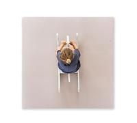 Toddlekind Lot de 9 tapis de puzzle en mousse non toxique pour bébé avec bords Couleurs neutres 45 × 45 cm par pièce 131 x 131 cm Rose