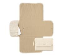 Toddlekind Mini Maven Matelas à Langer Nomade - Matelas à Langer Bébé en Coton Bio, Imperméable et Pliable, Tapis à Langer de Voyage avec Organiseur pour Sac à Langer