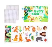 Toddler Activity Book, Interactive Early Educational Tool, Interactive Learning Experience, Educational Travel Toy for Engaging, Boys, Girls, Home, School, Birthday