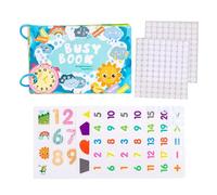 Toddler Activity Book, Interactive Early Educational Tool, Interactive Learning Experience, Educational Travel Toy for Engaging , Boys, Girls, Home, School, Birthday