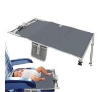 Toddler Airplane Bed, Adjustable Footrest Hammock Seat Extender, Lightweight Travel Essential For Sleeping, Resting, Playing, Comfortable Supplies For Flights, Long Trips, 29.92x17.52 In