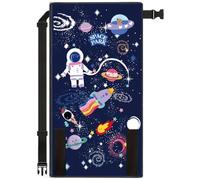 Toddler Airplane Bed Cartoon Space Oxford Tissu Airplane Seat Extender for Kids Portable Foot Rest for Flights Kids Travel Essentials, Seat Extender