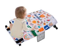 Toddler Airplane Bed, Hammock Seat Extender, 17.32x31.1 inches, Soft Foldable Flight Sleep, Trips Comfortable Rest Solution, Portable Baby Travel Bed for Plane Cruise Train Camping Vacation Kids