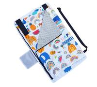 Toddler Airplane Bed, Kids Flight Seat Extender, Soft Foldable Baby Sleep Hammock with Comfortable Support Easy Setup, for Flying Trips, Cruises, Trains, Vacations, Beach, Camping, Travel, and Outdoor