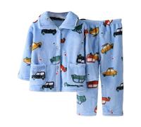 Toddler Baby Girls Boys 2 Piece Outfit Fleece Long Sleeve Sweatshirt Tops Pants Set Kids Flannel Casual Clothes Set Toddler Boy Girl Fashion Matching Sets (Sky Blue, 7 Years) c34s