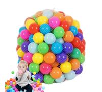 Toddler Ball Pit Toys - Color Balls, Play Pit | Boules épaissies dynamiques de 50 pièces pour l'entraînement au poignée, les activités intérieures préscolaires, le développement sensoriel pour les enf