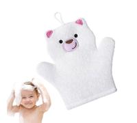 Toddler Bath Mitt - Cute Cartoon Bath Sponges | Animal Batth Body Wash Glove | Gants Pour Batth Adaptés À Un Temps Amusant, Un Nettoyage Doux De La Peau Et Encourageant Le Lavage Indépendant D