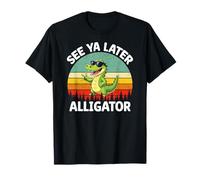 Toddler Boy Funny Animal Lover, Kids See Ya Later Alligator T-Shirt