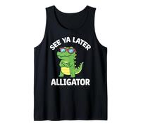 Toddler Boy Funny Animal Lover, Kids See You Later Alligator Débardeur