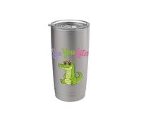 Toddler Boy Funny Animal Lover, Kids See You Later Alligator Gobelet isotherme en acier inoxydable double paroi