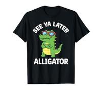 Toddler Boy Funny Animal Lover, Kids See You Later Alligator T-Shirt