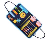 Toddler Busy Toys, Felt Book, 11.02x1.97x13.39 Inches Activity Board, Quiet Playing Game with Interactive Pages, Educational Tool for Children Students Preschoolers Fine Motor Skills Training