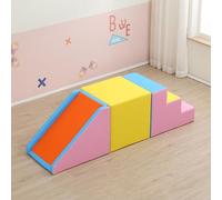 Toddler Climbing Blocks，Climbing Toys for Toddlers, Indoor Soft Play Set, for , Crawling Foam Playset(B)