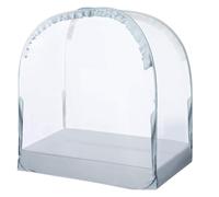 Toddler Crib de sécurité Net - Couverture de tente en maille respirante anti-cliqueuse | Cauvet de lit pop-up portable pour la protection pour bébé à la maison, à l'école, voyager avec un cadre solide