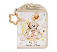 Toddler Family Photo Album - Family Picture Album for Kids | Baby Album Photo Book | Mon premier livre photo de famille en tissu doux | Baby's MY FIRRST Family Album | Baby Photo Album for Memory Albu