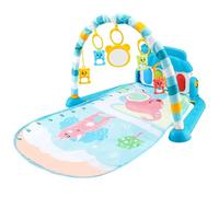 Toddler Gym - Mat de jeu éducatif vibrant, Pad coussin en toute sécurité | Ensemble de jouets de plancher musical engageant, station de développement interactive, rembourrée non glissée
