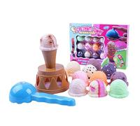 Toddler Ice Ice Cream Stacking Toy - Kids Skill Toy, Game Educational Stack | Utilisez Largement Le Constructeur De Cône Coloré Pour Les Tout-petits Âgés De 3 À 5 Ans, Outil D'apprentissage Précoce, D