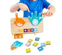 Toddler Learning Toy for Numbers, Math Skills Development Toy, Hands-on Counting Math Toy, Early Math Practice Toy, Math Games for Preschoolers, Finger Counting Toy for Kids, Number and Math Homes