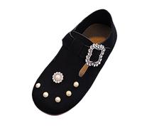 Toddler Little Kid Girls Dress Escarpins Glitter Sequins Talons Bowknot Chaussures de danse pour femme Taille 35, Noir , 25 EU