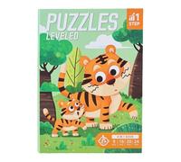 Toddler Magnetic Puzzle, Educational Puzzle Book, 2-in-1 & 4-in-1 PuzzleSets, Interactive Learning Toys with Magnetic Pieces for Boys and Girls, Travel-Friendly Road Trip Game