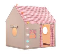 Toddler - Playhouse d'intérieur - 47,2 x 41,3 x 50,4 cm - Grand sous-sol secret - Chambre à coucher pour fille - Aire de jeu d'intérieur - Spot de jeu d'aventure - Château d'imagination - Pour enfants
