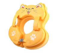 Toddler Pool Float Ring - Water Seat with Safety Harness | Fun Summer Swimming Toy with Soft Vinyl and Bright Colors for and Secure Inflatable Seat 15.75x15.75x3.94 in