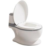 Toddler Potty, 1: 1 Simulation Trainet Toilet avec boîte en papier et dossier de confort, siège d'entraînement amovible et à l'épreuve des éclaboussures pour garçons, filles