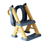 Toddler Potty Training Seat - Trainer Des Toilettes Réglables, Échelle De Pas Pliable | Chaise De Pot 2 En-1 Sans Glissement Avec Gardien De Splash, Siège De Salle De Bain Pour Garçons Et Filles, Conc