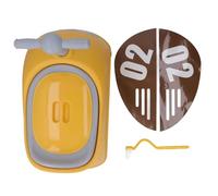 Toddler Potty Training Toilet Migne Cartoon Safety Transition Potty Potty Trainer Toddler Potty Potty Chair For Boys Girls Couleur lumineuse Utilisation multifonctionnelle
