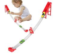 Toddler Race Track - Catapult Car Lancener Set, Mini Vehicle Racing Ramp | Jeu d'activité de la Voiture d'apprentissage interactif, éducation à Haut débit Aventure de Race pour