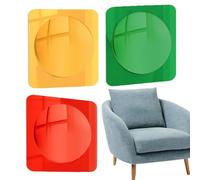 Toddler Sensory Mirror - 3-Piece Interactive Stimulation Toys | Acrylic Bubble Wall Decoration Developmental Learning Aid Perfect for Feelings Exploration or Home Early Education, 10x10/25.4x25.4in
