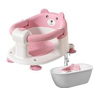 Toddler Shower Seat Sit Up Bath Chair, Anti Sip Kid Bath Chair, Sit Up Bathtub Seat, Anti Slip Kids Bath Shower Chair, Comfortable Toddler Bath Chair, Easy To Use, Portable for Kid