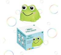 Toddler Shower Toys, Automatic Spray Water Frog, PVC Educational Interactive Bath Game with Light, Battery Operated Or Rechargeable, Preschool Learning Toy for Fun, 11.2x10x9.2cm