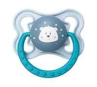 Toddler Silicone Pacifier, Natural Silicone Pacifier, 1.5x1.77in Comfortable Breastfed Child Nipple, Dummies Perfect for Children, Girls and Boys Soft, Safe Design