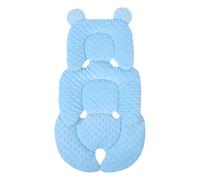 Toddler Stroller Mat, Double-Sided Soft Mat, Breathable Pushchair Cushion, Ergonomic Summer and Winter Comfort Pad for Kids, Perfect for Travelling, Outings, and Strolling