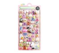 Toddler Toys, 3d Waterproof Vinyl Stickers, Preschool Classroom Reward, Repositionable Non Removal, Perfect for Water Cups Tablets, Art & Craft Activities, Bulk Assortment for Craft Decorating