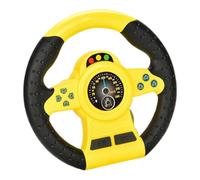 Toddler Toys Du Volant - Simulator De Jeu De Volant | Jouet Copilote De Roue De Conduite Simulé Pour Garçons Et Filles, Jouet Interactif De Table De Bord Sonore Et De Tableau De Bord Léger, De Voyage